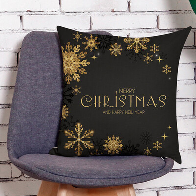 

Siaonvr Home Decor Cushion Cover Merry Christmas Pillowcase Sofa Throw Pillow Covers