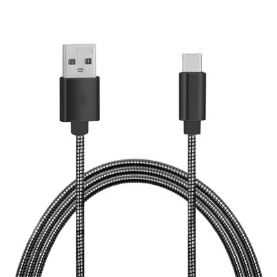 

Mini Smile Quick Charge Stainless Steel Spring Type-C Usb 31 To Usb Charging Cable with High-Speed Data Transmission