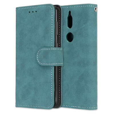 

MOONCASE Nokia 7 Vintage Scrub 3 Card Case - Blue