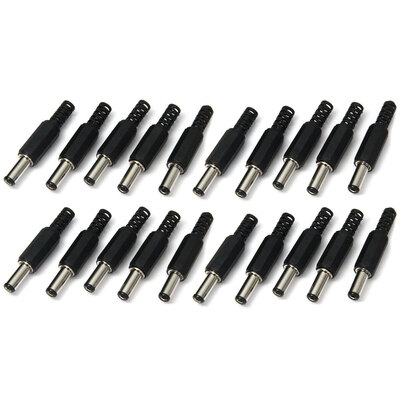 

Full Function 21mm DC Power Male Jacks for DIY Project - 20PCS