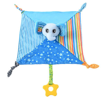 

29x29cm Baby Infant Velvet Appease Towel Soft Doll Teether Sleeping Toys