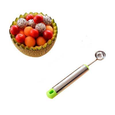 

Toponeto Household Fruit Spoon Creative Watermelon Spoon Fruit Digging Ball