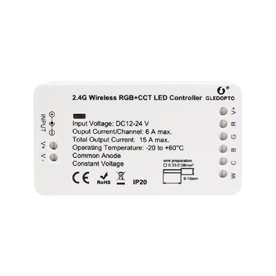 

DC12-24V Zigbee Connected Dimmable LED Controller Supported Cell Phone App Control Voice Control Timer Timing Function Time Sett