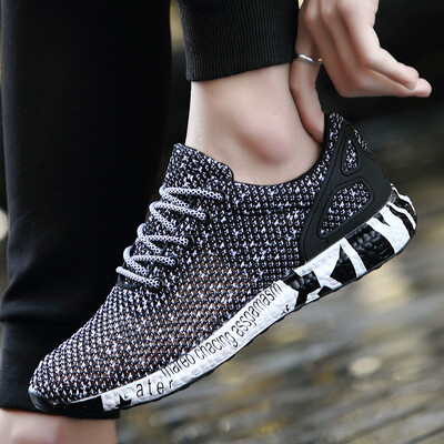 

Mens Shoes Summer Leisure Sports Hollow-out Thin Summer Trend Single-mesh Breathable Mesh Tide Shoes