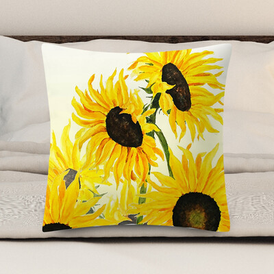 

Greensen 45cm Yellow Cushion Cover Pillow Case Sofa Home Living room Decor Yellow Pillow Cover Pillow Case