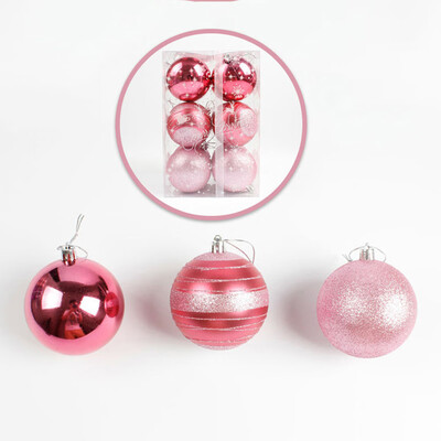 

12PC 80mm Christmas Xmas Tree Ball Bauble Hanging Home Party Ornament Decor New