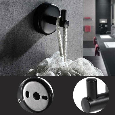 

Wall Mounted Toilet Holder Shelf Rack Clothes Hat Hanger Bathroom Kitchen Toilet Decor Toilet Holder Kitchen Hangers