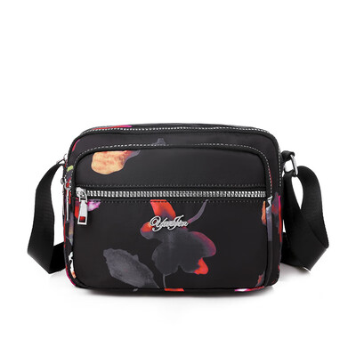 

Ethnic Wind Printed Bag Easy&Easy Travel Canvas Bag Women Slant Small Bag Oxford Bag
