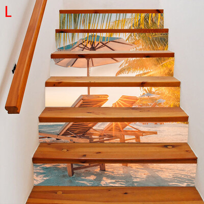 

〖Follure〗2019 New Furniture Decoration Stair Stickers Christmas Stair Stickers