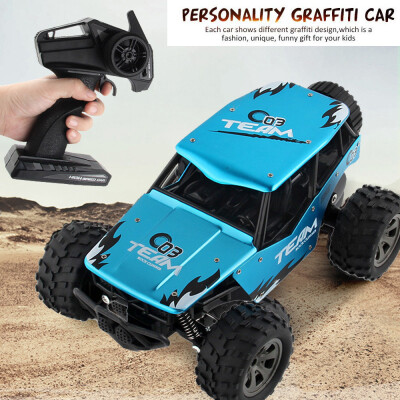 

Tailored 2WD Rock Crawler 118 Rechargeable Remote Radio Control Truck Off Road RC Car