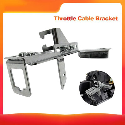 

Chrome Throttle Cable Kickdown Bracket For Chevy SBC BCC Holley Kick Down