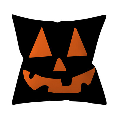 

Happy Halloween Square Pillow Cases Car Sofa Cushion Cover Home Decor