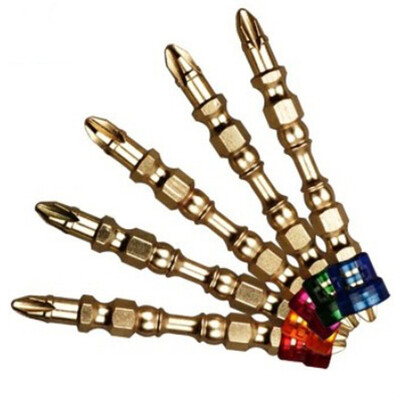 

5Pcs Drill Nut Driver Set Titanium Plated Cross Position Screwdriver Bit Durable