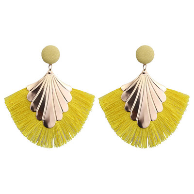 

Ladies Creative Fashion Fringed Earrings Retro Bohemia National Wind Wedding Earrings Mothers Day Gift
