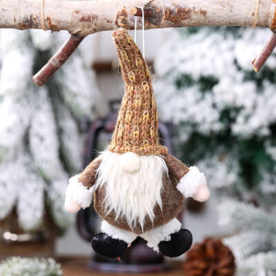 

〖Follure〗Christmas Ornaments Gift Santa Claus Snowman Tree Toy Doll Hang