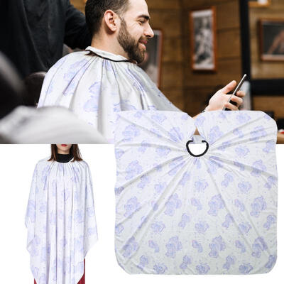 

Greensen Flowers Pattern Waterproof Oilproof Anti-static Salon Cape Barber Hairdressing Hair Cutting