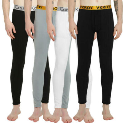 

Mens Winter Warm Thermal Underwear Leggings Pants Sleepwear Bottoms Trousers US