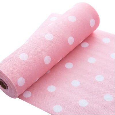 

30500CM Kitchen Drawer Paper Polka Dot Floral Strawberry Print Waterproof Oilproof Non-Adhesive Wardrobe DIY Cabinet Dining Pads