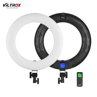 

Viltrox VL-600B Professional 5600K Mono-Color LED Ring Video Light Fill Light with Remote Control Adjustable Brightness Max Power