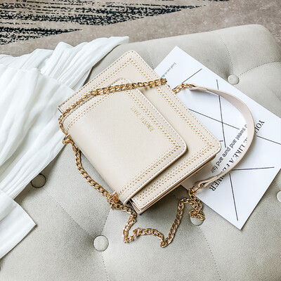 

Little Girl Bag Summer 2019 Small Fresh Fashion Chain Small Square Bag French Small Crowds One Shoulder Slant Bag