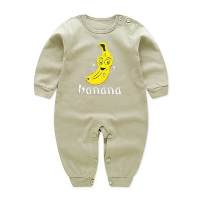 

2018 Spring Autumn Unisex baby clothing Cotton Long Sleeved baby boy clothes cartoon baby romper Infantil babies new