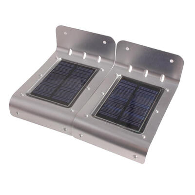 

2pcs 16LED Waterproof Motion Sensor Solar Wall Light Yard Garden Safe Lamp