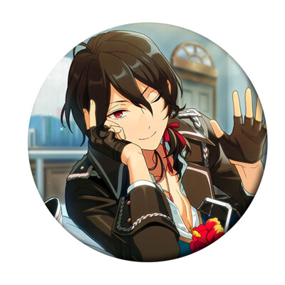 

CAR-TOBBY Anime Ensemble Stars Button Brooch Badge Pins For Clothes Hat Backpack Decor Gift