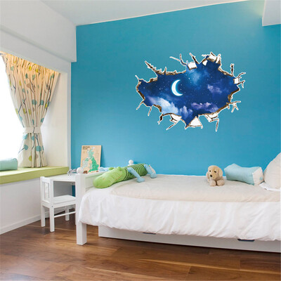 

〖Follure〗3D Star Series Floor Wall Sticker Removable Mural Decals Vinyl Art Room Decor