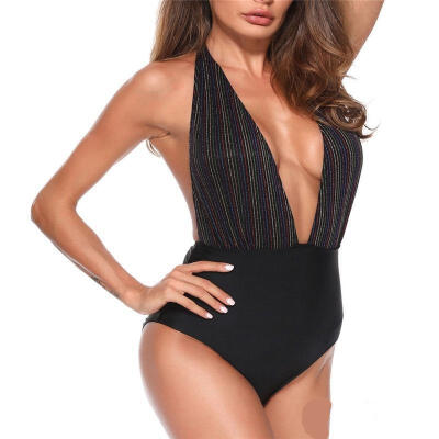 

Women One-Piece Swimsuit Beachwear Swimwear Push-up Monokini Bikini Bathing