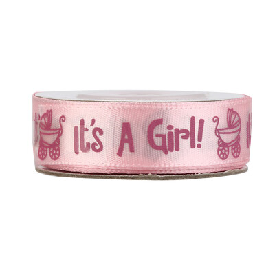 

Gobestart 10 Yards Its A Boy Girl Baby Shower Ribbon Grosgrain Ribbon Gift Belt Decor