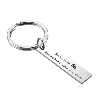 

Hand Carved Drive Safe My Daddy My Hero Drive Safe Remember I Love You Mom Keychains Key Rings