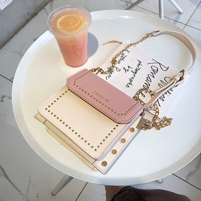 

High-end sense bag Western style texture chain bag handbags new 2019 French niche wild ins Messenger bag