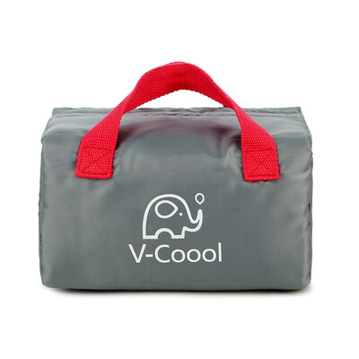 

V-Coool Mummy bag back milk package breast milk refrigerated package storage milk package breast milk fresh ice bag anti-seepage water enhanced insulation liner gray