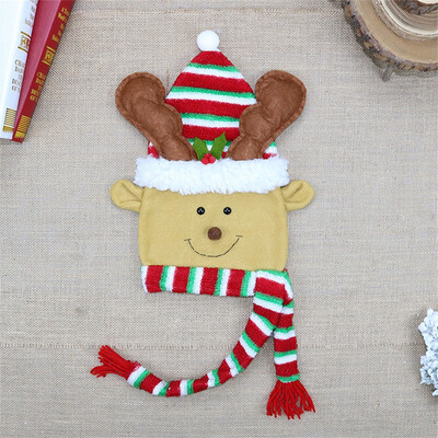 

Tailored 2019 New Christmas Tree Top Santa Snowman Hat Tree Decoration