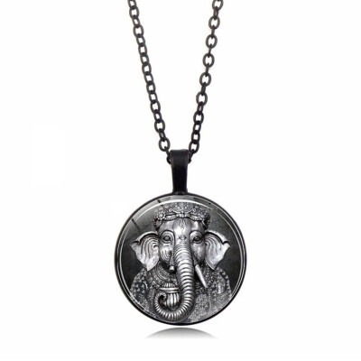 

Vintage Statue Necklace Decoration Jewelry For Women Men