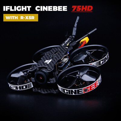 

Tailored iFlight CineBee 75HD Indoor FPV Racing Drone Quadcopter 75mm Whoop WFS-A8S V2