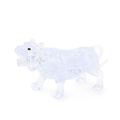 

Tailored 3D Crystal Puzzle Cute Tiger Model DIY Gadget Blocks Building Toy Gift