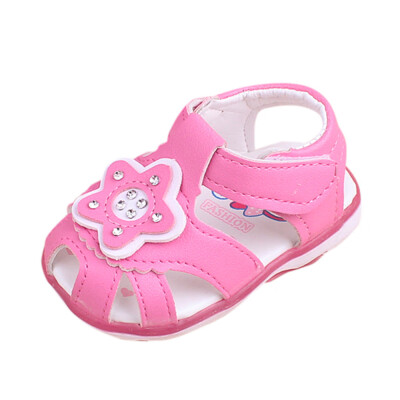 

Princess Girls Baby Star Luminous Lighting Beach Sandals Girls Slipper Shoes