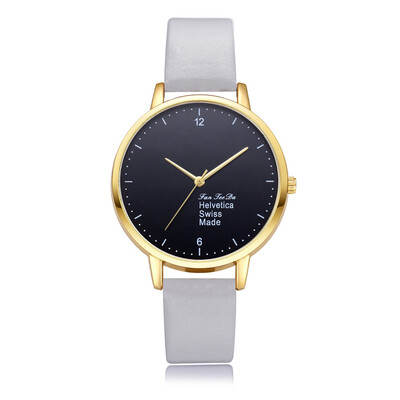 

Womens Watches Top Brand Dial Ladies High Quality Quartz Wristwatch Solid Color Leather Strap Clock Casual Relogio Feminino50