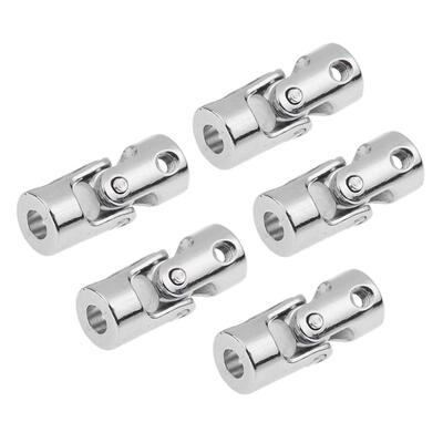 

5pcs Metal Universal Joint RC Cars Boats Model Cardan Gimbal Couplings Set
