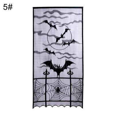 

Halloween Lace Spiderweb Fireplace Mantle Scarf Table Cloth Cover Party Supplies