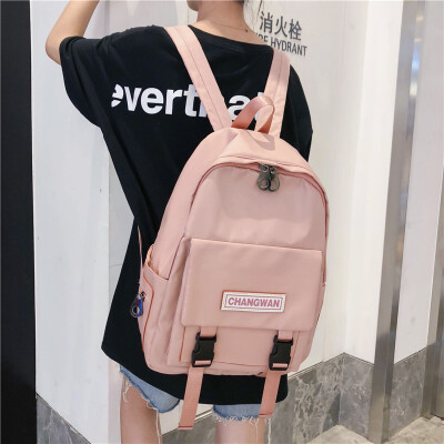 

Junior high school bag girl Korean version of high school ancient sense of girl Sen department backpack inthe wind hundred&two