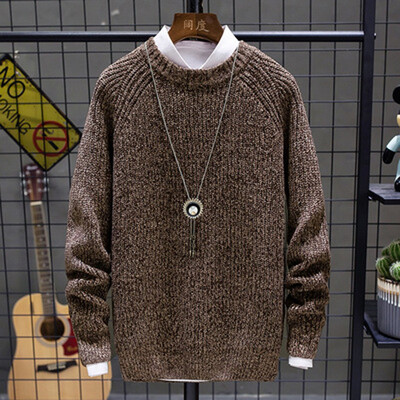 

Toponeto Mens New Autumn Winter Casual Long Sleeve Knitting Sweaters Tops Blouse