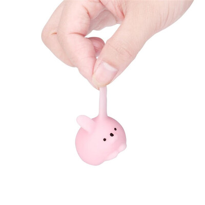 

Siaonvr Mini Fat Rabbit Healing Squeeze Abreact Fun Joke Gift Rising Toys PK