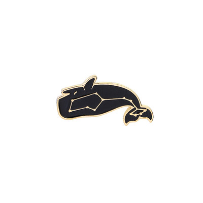 

1Pcs Shark Whale Brooch All-match Backpack Badge Denim Jeans Jewelry Accessories