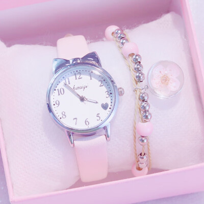 

GirlsWatches Cartoon Cartoons for Primary School Children Pointer-type Waterproof&Fall-proof Girls GirlsStyle is small and