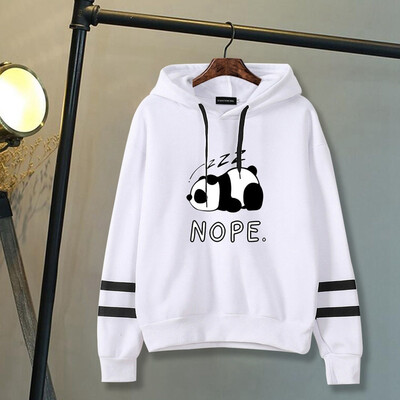 

Women Panda Printing Sweatshirt Casual Hoodie Pullover