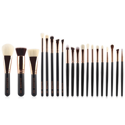 

〖Follure〗20Pc Makeup Brushes Set Powder Foundation Eyeshadow Eyeliner Lip Cosmetic Brush