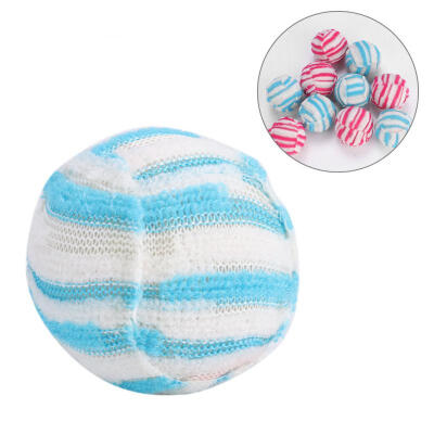 

Greensen 10pcs Cat Pet Catch Chewing Toy Toy Ball Rope Plastic Ball Teaser Play Rattle Pet Toy