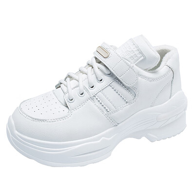 

Father shoes&girls winter 2018 Korean version of 100 breathable thick soled casual shoes hi sports shoes